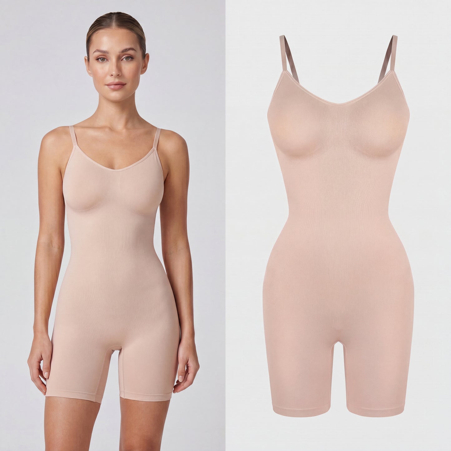 Sculpting Bodysuit Mid-Thigh