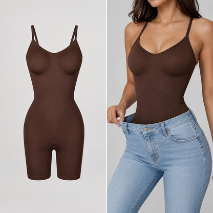 Sculpting Bodysuit Mid-Thigh